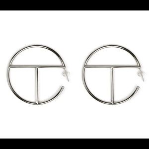 TELFAR Logo Hoops, Large